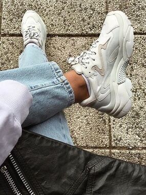 Ash “addict” Chunky White Sneakers